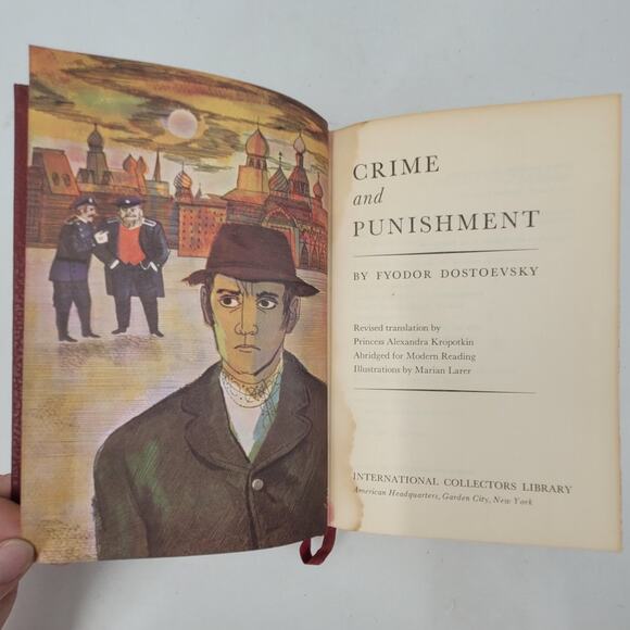 1953 Crime and Punishment Dostoevsky ICL Hardcover – Vintage Collectors - Picture 8 of 13